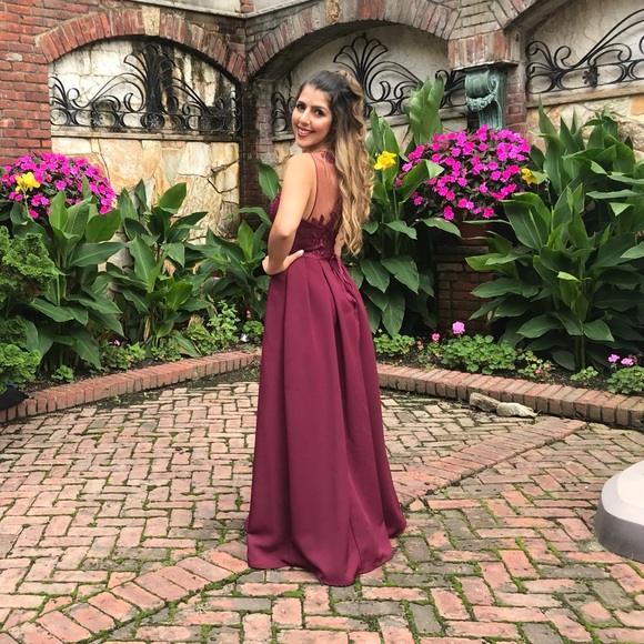 Formal long dress from David’s Bridal - Picture 7 of 8